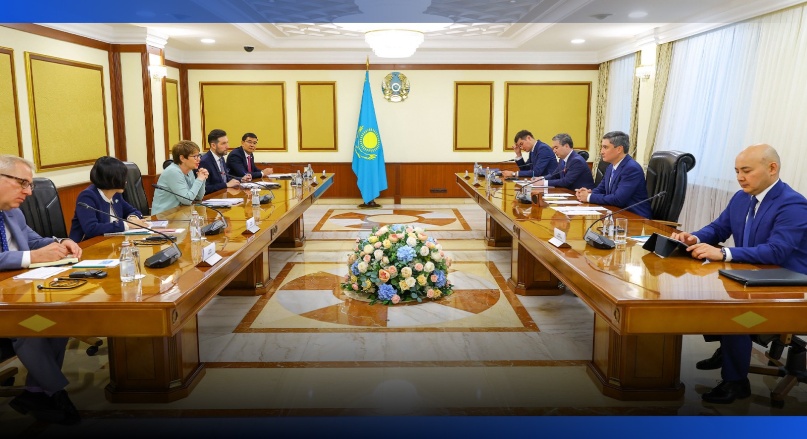 Image for Казахстан расширяет инвестиционное сотрудничество с ЕБРР, ExxonMobil и Marubeni
